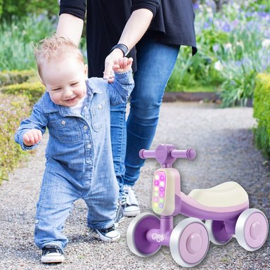 Triciclo Infantil bambi luces y sonidos púrpura - 5