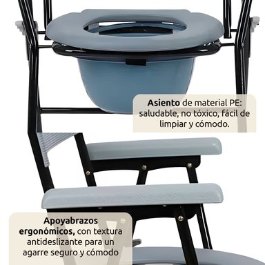BAÑO PORTÁTIL ACQUI SILLA DUCHA PLEGABLE ADULTO - 3