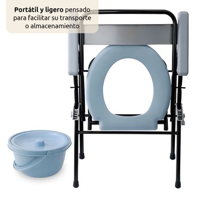 BAÑO PORTÁTIL ACQUI SILLA DUCHA PLEGABLE ADULTO - 5