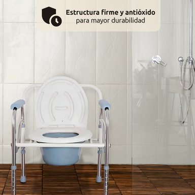 BAÑO PORTÁTIL ACQUI SILLA INODORO ADULTOS - 5