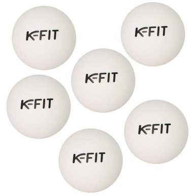 6 PELOTAS DE PING PONG TENIS DE MESA 100*40+ KFIT - 1
