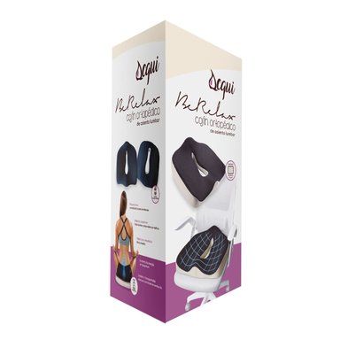 COJÍN ORTOPÉDICO ERGONÓMICO LUMBAR PARA SILLA SOPORTE ESPALDA ACQUI - 2