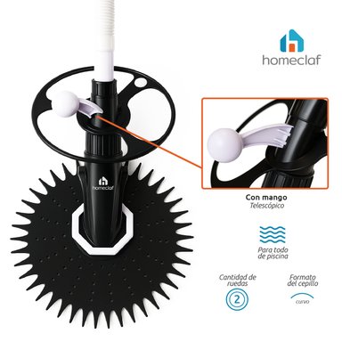 LIMPIADOR AUTOMÁTICO DE PISCINAS 51 CM CLEANPOOLER HOMECLAF - 8