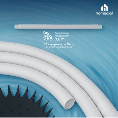 LIMPIADOR AUTOMÁTICO DE PISCINAS 51 CM CLEANPOOLER HOMECLAF - 9