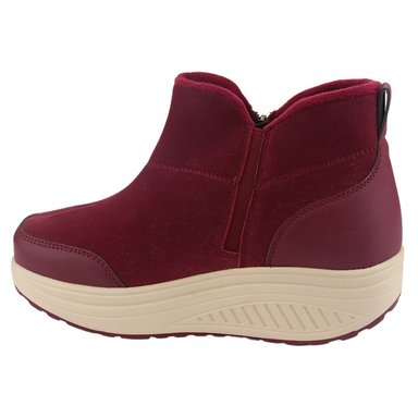 BOTIN FUNWAY MUJER TIJA-4 ROJO CASUAL - 2