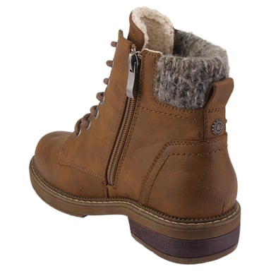 BOTIN CHALADA MUJER ARMY-50 TOSTADO CASUAL - 4