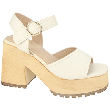 SANDALIAS MUJER CHALADA VIVA-6 BEIGE CASUAL - 1