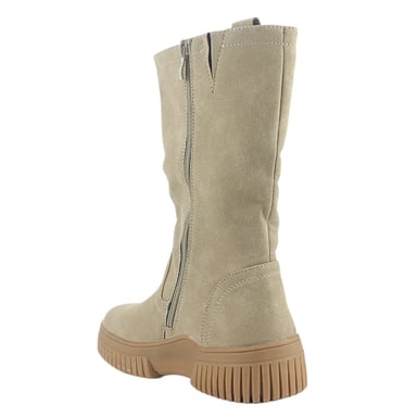 BOTA CHALADA MUJER CORSO-3 BEIGE CASUAL - 4