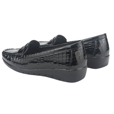 MOCASINES MUJER CHALADA NEGRO MAYA-1 CASUAL - 6