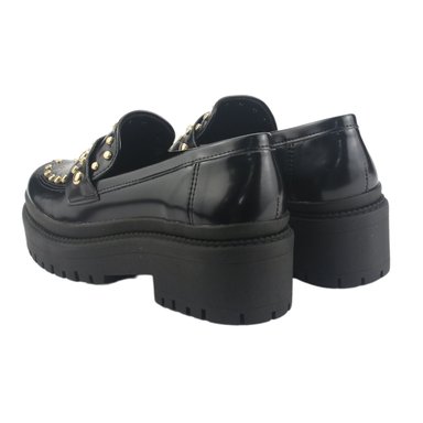 MOCASIN VIA MARTE MUJER 013-005-01 NEGRO CASUAL - 6