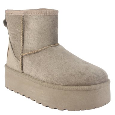 BOTIN CHALADA MUJER PINGUIH-2 TAUPE CASUAL - 3