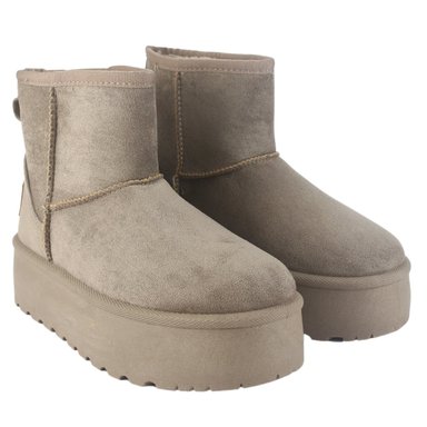 BOTIN CHALADA MUJER PINGUIH-2 TAUPE CASUAL - 5