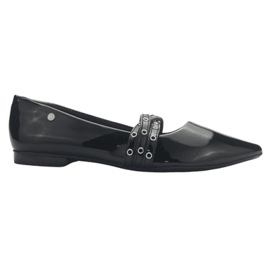 BALLERINA MUJER CHALADA MERCNEW-8 NEGRO CASUAL - 1