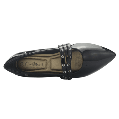 BALLERINA MUJER CHALADA MERCNEW-8 NEGRO CASUAL - 5