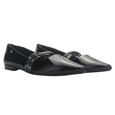 BALLERINA MUJER CHALADA MERCNEW-8 NEGRO CASUAL - 7