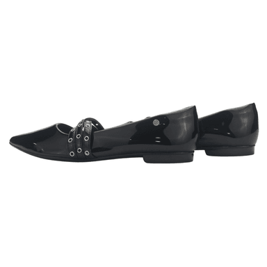BALLERINA MUJER CHALADA MERCNEW-8 NEGRO CASUAL - 8