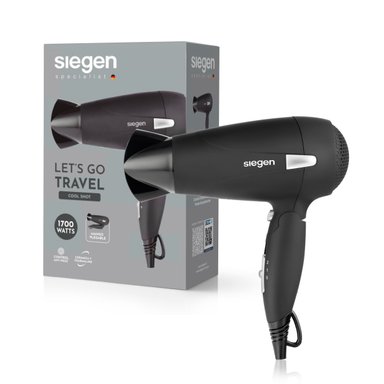 SECADOR LET'S GO TRAVEL NEGRO TOURMALINA ION - 1