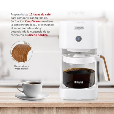 CAFETERA DE FILTRO 1,5 LTS TH-134B - 4