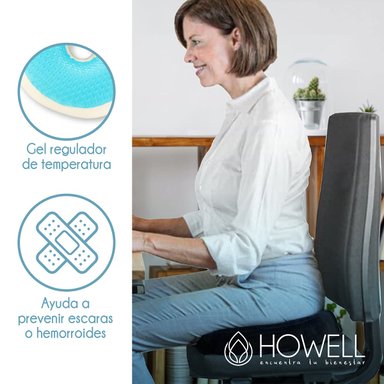 COJIN PICARON ANTIESCARAS HOWELL GEL VISCOELASTICO MEMORIA - 3