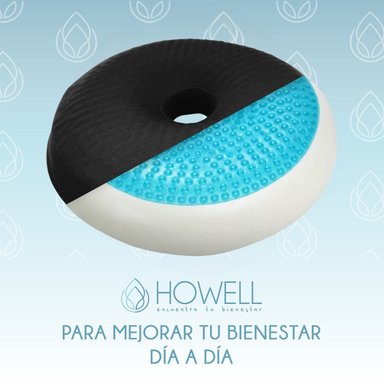 COJIN PICARON ANTIESCARAS HOWELL GEL VISCOELASTICO MEMORIA - 9