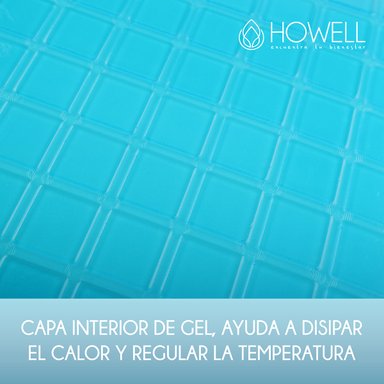 ALMOHADA GEL ORTOPE DICA VISCO HOWELL MEMORY 60X40CM SET X2 - 6