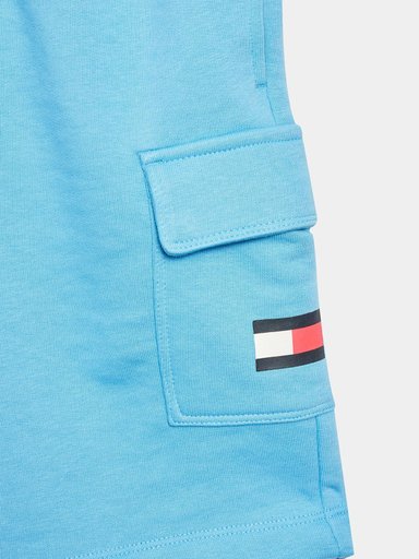 SHORT ALGODÓN NIÑO TOMMY HILFIGER CON BOLSILLO Y LOGO - 3