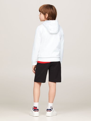 POLERON HOODIE DE NIÑO ESSENTIAL CON LOGO - 3