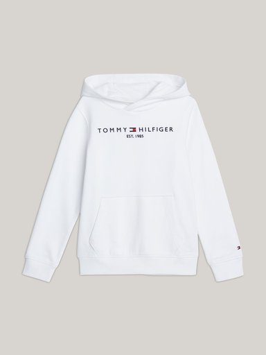 POLERON HOODIE DE NIÑO ESSENTIAL CON LOGO - 5