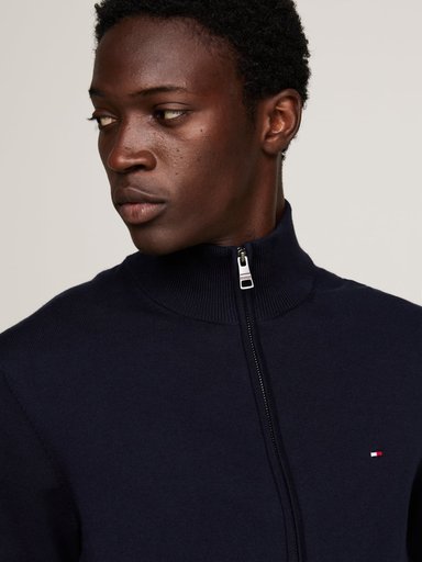 SWEATER ESSENTIAL COTTON CON CIERRE - 4