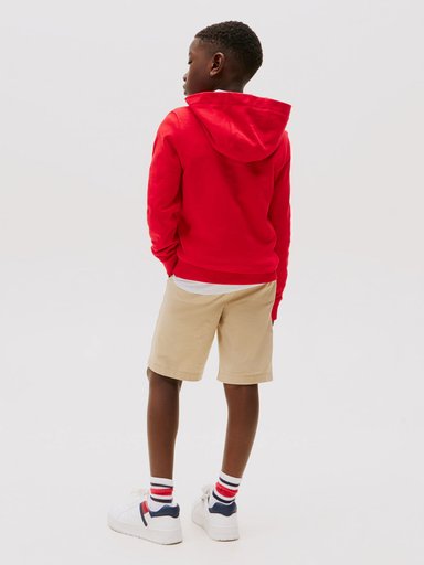 POLERON HOODIE DE NIÑO ESSENTIAL CON LOGO - 3