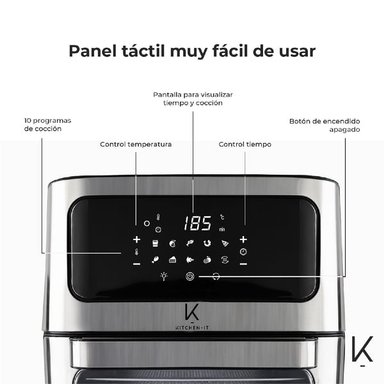 FREIDORA DE AIRE KITCHEN-IT MAX EDITION 12 LITROS - 7