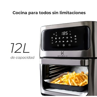 FREIDORA DE AIRE KITCHEN-IT MAX EDITION 12 LITROS - 10