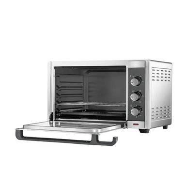 HORNO ELÉCTRICO KITCHEN-IT SILVER SERIES 45L DOBLE VIDRIO - 6