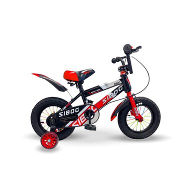 BICICLETA SIBOG ARO 12 INFANTIL ROJA - 1