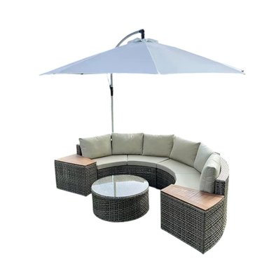 JUEGO DE TERRAZA LOUNGE NATURAL - 1