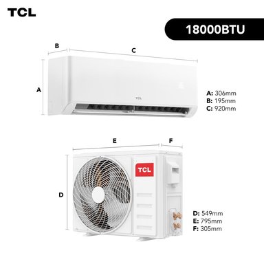 AIRE ACONDICIONADO INVERTER TCL BREEZEIN 18000 BTU WIFI - 7