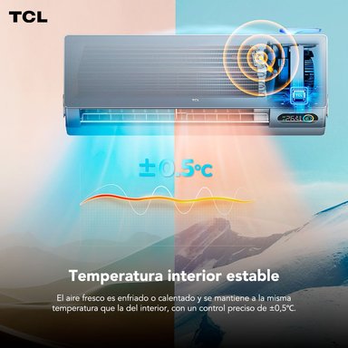 AIRE ACONDICIONADO TCL INVERTER FRESHIN 12000 BTU WIFI - 10