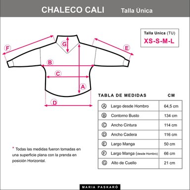 CHALECO CALI LINEA CHERRY MARIA PASKARO - 5