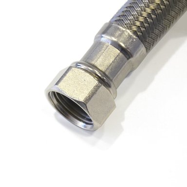FLEXIBLE PARA AGUA CALEFON HI-HE 1/2' 20CM. - 2
