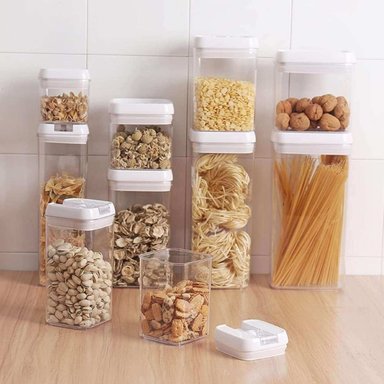 SET 7 CONTENEDORES HERME TICOS PARA ALIMENTOS - 8