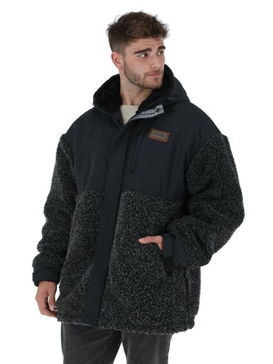 CHAQUETA PAPUA NEGRO JASPEADO HOMBRE - 1