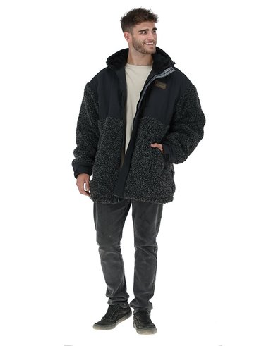 CHAQUETA PAPUA NEGRO JASPEADO HOMBRE - 2