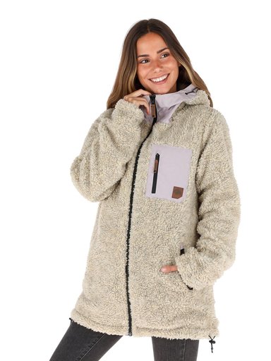 CHAQUETA CAMALEON I2 MORADO - LANA JASPEADO MUJER - 3