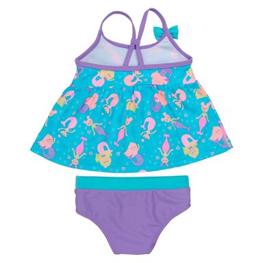 TRAJE DE BAÑO BEBE NIÑA H2O WEAR VERDE TANKINI UV 30 - 2
