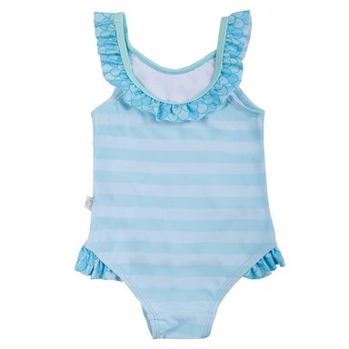 TRAJE DE BAÑO BEBE NIÑA ARIEL TURQUESA ENTERO DISNEY - 2