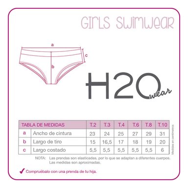 TRAJE DE BAÑO TANKINI PARA NIÑA ROSA - 4