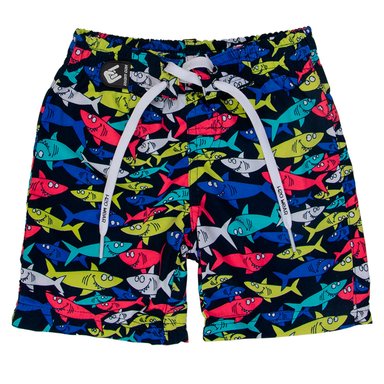 TRAJE DE BAÑO BEBE NIÑO SHORT H2O WEAR AZUL - 1