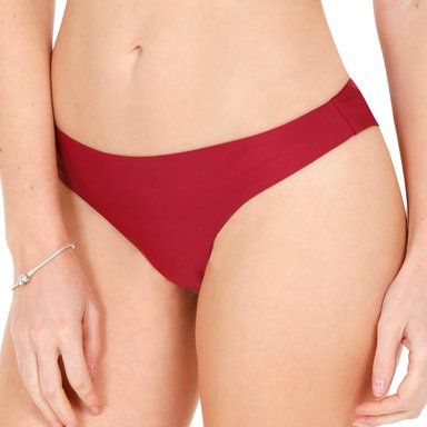 TRAJE DE BAÑO MUJER H2O WEAR BOTTOM CALZÓN CLÁSICO BURDEOS - 1