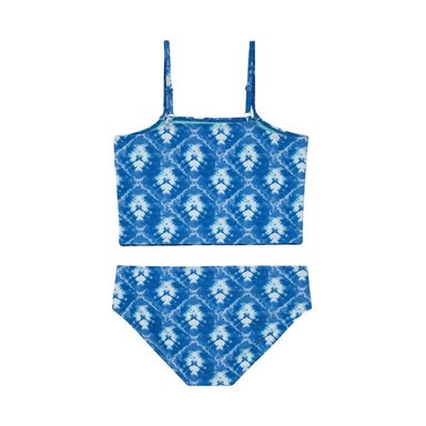 TANKINI NIÑA H2O WEAR AZUL TEENS UV+30 RECTO RECTO TIE DYE - 2