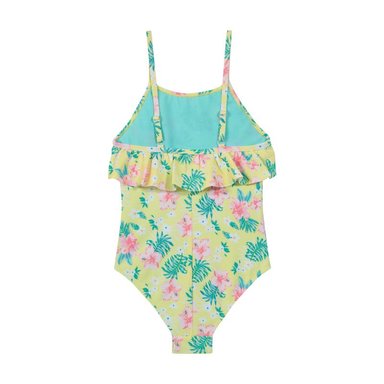 NIÑA TRAJE DE BAÑO ESTAMPADO H2O WEAR UV+30 AMARILLO - 2